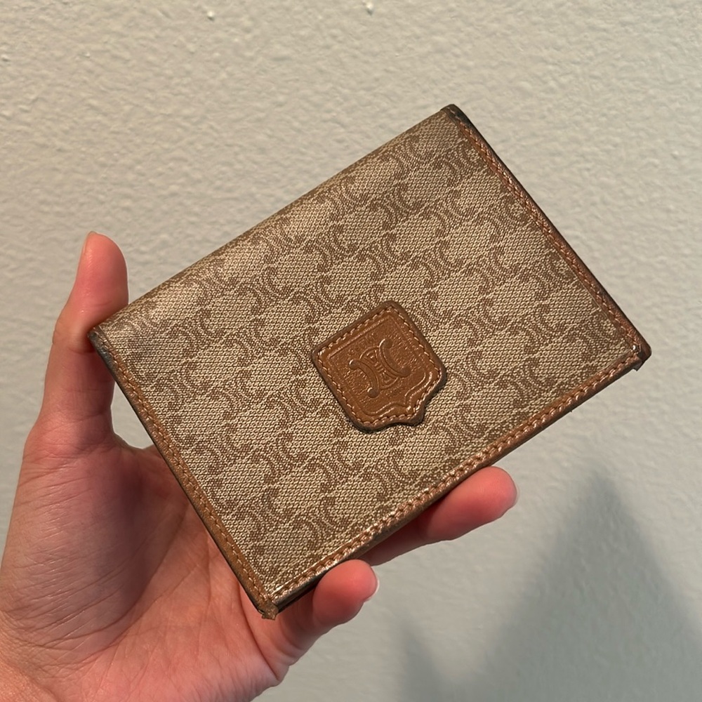 Celine Macadam Card Holder Made In Italy